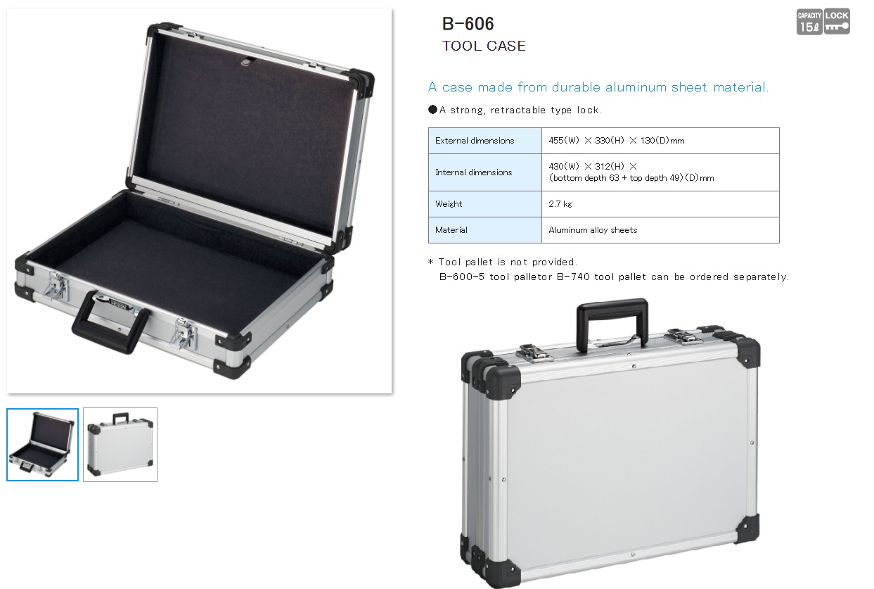 Ichiban Precision Sdn Bhd - Hozan - HOZAN TOOL CASE